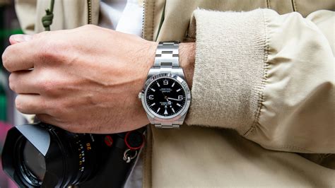 rolex explorer wristshot